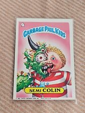 1987 Topps Garbage Pail Kids 355b SEMI COLIN Card NO # NUMBER ERROR  picture