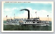 c1920s Steamer South Shore Boston Plymouth Massachusetts P113A picture