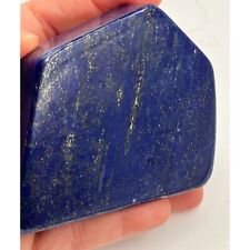 Lapis Lazuli freeform, stunning blue with pyrite throughout picture