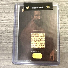 2023 Pieces Of The Past MICHANGELO AUTHENTIC Canvas Relic  INSERT picture