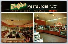 Postcard Wolfie's Restaurant, St Petersburg, Florida T143 picture
