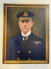 1917 Vintage Magazine Illustration British Admiral Sir John Jellicoe picture
