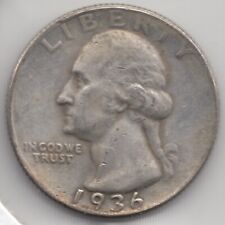 1936 D Washington Quarter replica, fake, for sale here, warning picture