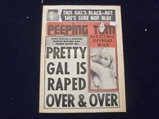 1971 AUGUST 4 PEEPING TOM NEWSPAPER - PRETTY GAL IS RAPED OVER & OVER - NP 7293 picture
