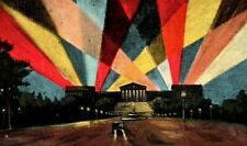 1926 Sesqui Centennial  Exposition Postcard Amazing Light Effect, Double Aurora  picture