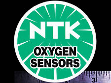 NTK Oxygen Sensors - Original Vintage Racing Decal/Sticker NGK - 3 inch size picture