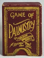 Antique 1900 GAME OF PALMISTRY Victorian Fortune Telling Cards MCLOUGHLIN BROS picture