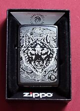 Zippo Anne Stokes Etched Wolf Collection Lighter picture