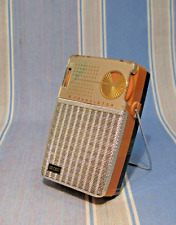1959 AIR CHIEF 4C48 TRANSISTOR RADIO REVERSE PAINTED BEAUTY LINMARK picture