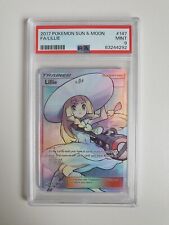 Pokemon Card PSA 9 - Lillie 147/149 - Full Art Sun & Moon Base Set picture