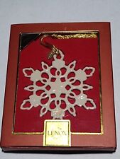 2006 Lenox Snowflake Snow Fantasies Annual Ornament picture