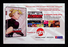 Fullmetal Alchemist Funimation 2006 Anime Trade Print Magazine Ad Poster ADVERT picture