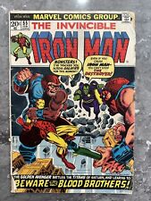 Iron Man 55 G- (1.5) 🔥Marvel 1973 1st Appearance Thanos and Drax (Guardians) picture