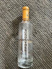 Selling a very rare, empty Sundsvall Vodka glass bottle picture