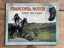 Vintage 1920s/30s Franconia Notch White Mountains NEW HAMPSHIRE Brochure 🔥🔥 picture