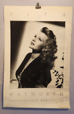 Vintage Rita Hayworth Wall Art Poster Classic Actress Photograph Print picture