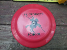Vintage St. George's School Frisbee. VGC HTF Rare picture