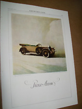 1921 Pierce Arrow 4 Passenger Touring Car - original ad - good  condition picture