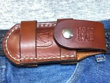 Personalized Leather Folding Knife Sheath Buck 110, Buck 112, Others  Horizontal picture