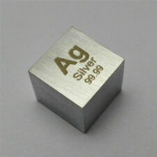 1 x  Rare metal elements Cube 10mm/25.4mm Pure Density 99.95% Metal picture