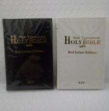 BIBLES 2 Pocket sized Holy Bibles picture