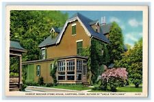 c1930's Harriet Bleacher Stowe House Hartford CT, Uncle Tom's Cabin Postcard picture