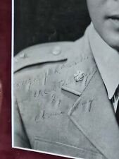Antique Signed Photo Chinese General 1950s Tawain Free China Army Post WWII picture