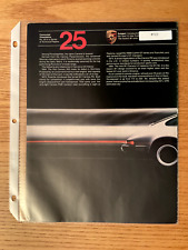 PorscheAdv#123 #25 in a Series Advertisement 1983 Porsche 911 Carrera 2 page 1pc picture
