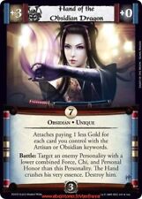 Hand of the Obsidian Dragon RARE - Item / POTD ENG - L5R CCG picture