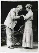 1972 Press Photo Constance Cummings and Laurence Olivier, actors - kfa19032 picture