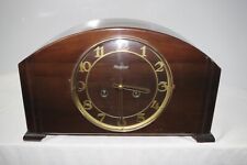 Art Deco Black Forest Mantel Clock Numbered, 1938 picture