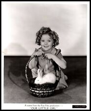 SHIRLEY TEMPLE CUTE CHILD STAR in Our Little Girl (1935) PORTRAIT ORIG PHOTO 555 picture