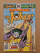 Joker #7 Lex Luthor Moisture Damage DC 1976 VG- picture