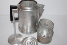 VINTAGE Comet Aluminum Coffee Pot Percolator 9 Cup Camping Hunting or Home picture