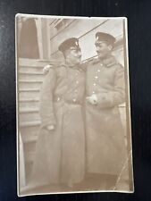 WWI pre-WWI Bulgaria Bulgarian soldiers photo photograph uniforms RPPC Postcard picture