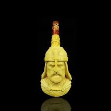 Roman Royal Knight Pipe By ERDOGAN EGE Block Meerschaum-NEW W Fitted  Case#371 picture