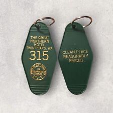 Green Gold Twin Piece Inspired Great Northern Key Tag. picture