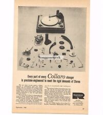 1958 Rockbar Collaro Turntable Record Changer in pieces Vintage Print Ad picture
