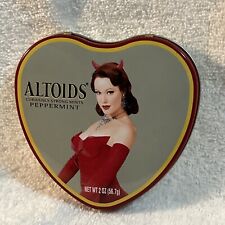 ALTOIDS Devil Girl Sindy Pin Up Heart Tin Limited Edition picture
