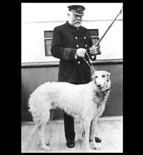 Titanic Captain EJ Smith His Dog Ben PHOTO Tragic Ship Sinking Disaster Tragedy picture