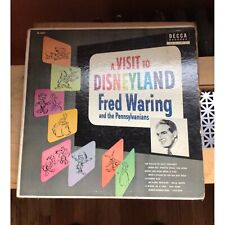 Visit to Disneyland Fred Waring '55 Record Vinyl with Original Mailer Box picture