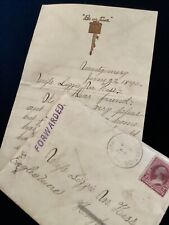 1890 June 23 Antique Victorian  Friend Letter From Montgomery To Hughesviile PA picture