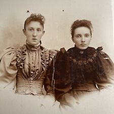 Antique 1900s Eliza Jane Patton Curriston Brantford Photo Cabinet Card P5660-13 picture