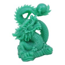 6 Inch Green Imperial Dragon Statue for Year of the Dragon 2024 picture