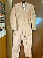 New Tan CWU-27/P Flyers Coveralls (Flight Suit) - 52 Regular picture