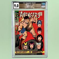 Avengers #38 (CGC 9.0) 1967, Green River Serial Killer Pedigree Collection Book picture