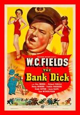 W.C. Fields - The Bank Dick - Movie Poster Art - BIG MAGNET 3.5 x 5 in picture