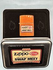 Vintage 2006 Zippo Swap Meet Toffee Finish Zippo Lighter Treasures & Tales picture