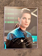 Terry Farrell On Set autographed picture 8x10 photo Star Trek DS9 Jadzia Dax picture