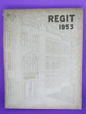 1953 Regit High School Yearbook  Kirksville, Mo Vintage picture